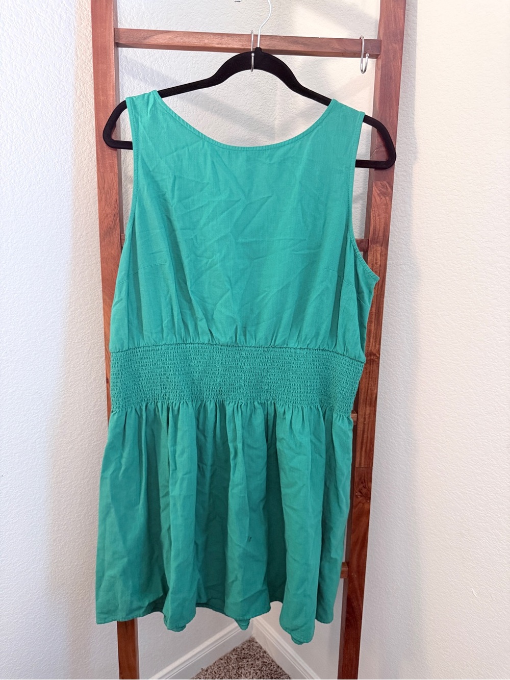 Universal Thread Teal Sleeveless Scoop Neck Dress Size XL NWT